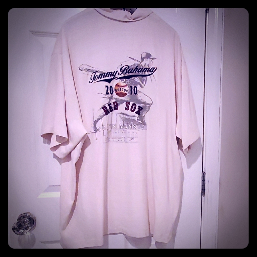 NWT Tommy Bahama 2010 Red Sox Camp Shirt